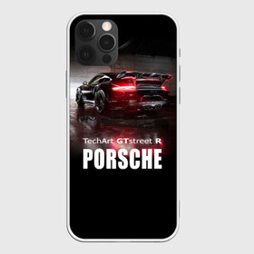 Чехол для iPhone 12 Pro с принтом Porsche GTstreet R в Петрозаводске, силикон | область печати: задняя сторона чехла, без боковых панелей | auto | porsche 911 | turbo s | авто | автомобиль | машина | спорткар | суперкар | тачка