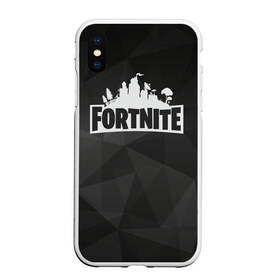 Чехол для iPhone XS Max матовый с принтом Fortnite Black Abstract в Петрозаводске, Силикон | Область печати: задняя сторона чехла, без боковых панелей | Тематика изображения на принте: 99 problem | 99 problems | abstract | battle | black | fortnite | heroes | royale | survival | абстракция | битва | королевская | королей | фартнайт | фортнайт | фортнит | черная