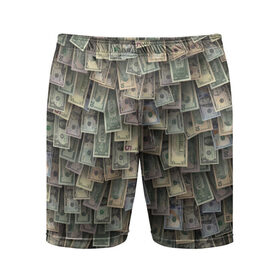 Мужские шорты 3D спортивные с принтом Доллары США в Петрозаводске,  |  | dollar | forex | usa | банкноты | богатство | валюта | деньги | доллар | купюры | паттрен | трейдер | чешуя