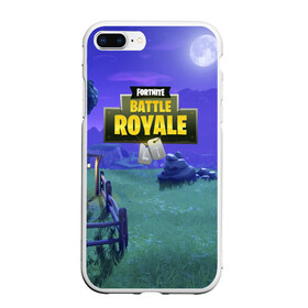 Чехол для iPhone 7Plus/8 Plus матовый с принтом Fortnite Night в Петрозаводске, Силикон | Область печати: задняя сторона чехла, без боковых панелей | 99 problem | 99 problems | abstract | battle | black | fortnite | heroes | night | royale | survival | абстракция | битва | королевская | королей | ночь | фартнайт | фортнайт | фортнит | черная