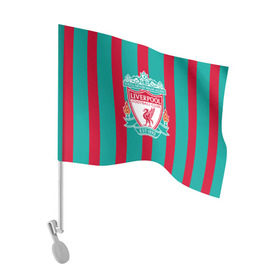 Флаг для автомобиля с принтом Liverpool FC в Петрозаводске, 100% полиэстер | Размер: 30*21 см | england | football | liverpool fc | logo | sport | англия | арт | ливерпуль | лига | лого | спорт | текстура | фк | футбол | футбольный клуб | эмблема