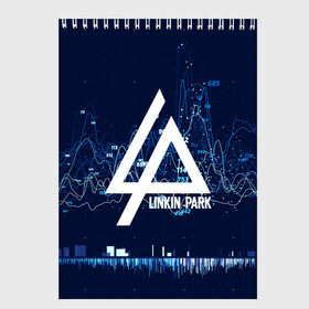 Скетчбук с принтом Linkin Park music collection в Петрозаводске, 100% бумага
 | 48 листов, плотность листов — 100 г/м2, плотность картонной обложки — 250 г/м2. Листы скреплены сверху удобной пружинной спиралью | Тематика изображения на принте: linkin park | logo | music | pop | rock | usa | альтернатива | америка | металл | музыка | музыкальный | поп | рок | честер беннингтон