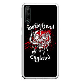 Чехол для Honor P30 с принтом Motorhead в Петрозаводске, Силикон | Область печати: задняя сторона чехла, без боковых панелей | band | blood | metal | motorhead | music | rock | атрибутика | группа | кровь | метал | музыка | рок