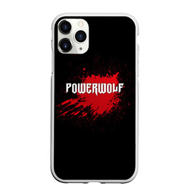 Чехол для iPhone 11 Pro матовый с принтом Powerwolf в Петрозаводске, Силикон |  | band | blood | metal | music | powerwolf | rock | атрибутика | группа | кровь | метал | музыка | рок