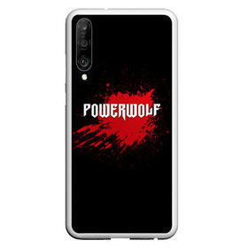 Чехол для Honor P30 с принтом Powerwolf в Петрозаводске, Силикон | Область печати: задняя сторона чехла, без боковых панелей | band | blood | metal | music | powerwolf | rock | атрибутика | группа | кровь | метал | музыка | рок