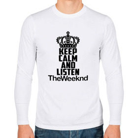 Мужской лонгслив хлопок с принтом Keep calm and listen The Weeknd в Петрозаводске, 100% хлопок |  | Тематика изображения на принте: pbrb | pop | rb | the weeknd | trilogy | weeknd | xo | викенд | викнд | икс | иксо | макконен | музыкант | о | рнб | тесфайе | уикенд | уикнд | х | хип хоп | хипхоп | хо | эйбел | эр эн би