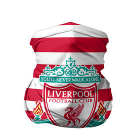 Бандана-труба 3D с принтом FC Liverpool в Петрозаводске, 100% полиэстер, ткань с особыми свойствами — Activecool | плотность 150‒180 г/м2; хорошо тянется, но сохраняет форму | england | football | liverpool fc | англия | ливерпуль | лого | фк | футбол | футбольный клуб