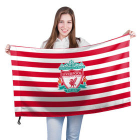 Флаг 3D с принтом FC Liverpool в Петрозаводске, 100% полиэстер | плотность ткани — 95 г/м2, размер — 67 х 109 см. Принт наносится с одной стороны | england | football | liverpool fc | англия | ливерпуль | лого | фк | футбол | футбольный клуб