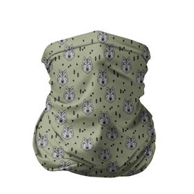 Бандана-труба 3D с принтом камуфляж - волки в Петрозаводске, 100% полиэстер, ткань с особыми свойствами — Activecool | плотность 150‒180 г/м2; хорошо тянется, но сохраняет форму | camouflage | волк | камуфляж