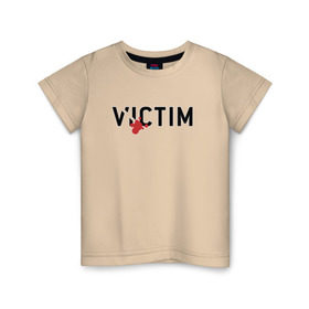 Детская футболка хлопок с принтом GTA SA - Victim в Петрозаводске, 100% хлопок | круглый вырез горловины, полуприлегающий силуэт, длина до линии бедер | carl johnson | grand theft auto | gta | los santos | sa | san andreas | гта