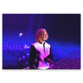 Поздравительная открытка с принтом Lil Pump - 102 в Петрозаводске, 100% бумага | плотность бумаги 280 г/м2, матовая, на обратной стороне линовка и место для марки
 | Тематика изображения на принте: eskeetit | esskeetit | lil pump | pamp | pump | лил памп | маленький насос | насос | памп | эшкере | эшкереее | эщкэрэ