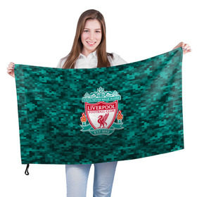 Флаг 3D с принтом Liverpool FC в Петрозаводске, 100% полиэстер | плотность ткани — 95 г/м2, размер — 67 х 109 см. Принт наносится с одной стороны | england | football | liverpool fc | logo | sport | англия | арт | ливерпуль | лига | лого | спорт | текстура | фк | футбол | футбольный клуб | эмблема