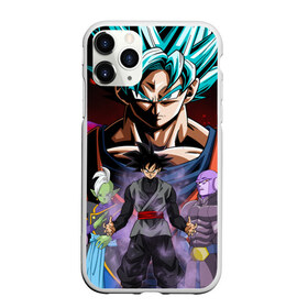 Чехол для iPhone 11 Pro Max матовый с принтом Темный Гоку в Петрозаводске, Силикон |  | anime | dragon ball | драконий жемчуг | жемчуг дракона