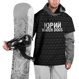 Накидка на куртку 3D с принтом Юрий Watch Dogs в Петрозаводске, 100% полиэстер |  | Тематика изображения на принте: 