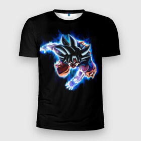 Мужская футболка 3D спортивная с принтом Dragon Ball в Петрозаводске, 100% полиэстер с улучшенными характеристиками | приталенный силуэт, круглая горловина, широкие плечи, сужается к линии бедра | anime | dragon ball | аниме | драгон бол | жемчуг дракона
