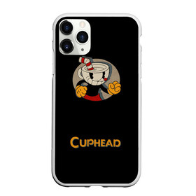 Чехол для iPhone 11 Pro Max матовый с принтом Cuphead в Петрозаводске, Силикон |  | 