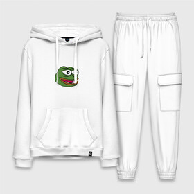 Мужской костюм хлопок с толстовкой с принтом Pepe frog в Петрозаводске,  |  | meme pepe мем прикол лягушка