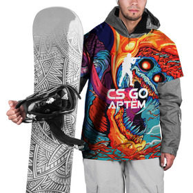 Накидка на куртку 3D с принтом Артём в стиле CS GO в Петрозаводске, 100% полиэстер |  | имена | скоростной зверь