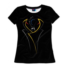 Женская футболка 3D с принтом Code Geass_9 в Петрозаводске, 100% полиэфир ( синтетическое хлопкоподобное полотно) | прямой крой, круглый вырез горловины, длина до линии бедер | код гиасс | лелуш | лелуш ламперуж