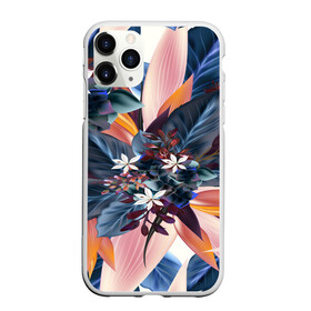 Чехол для iPhone 11 Pro Max матовый с принтом Flower collection в Петрозаводске, Силикон |  | Тематика изображения на принте: flower | букет | краски | орхидеи | природа | текстуры | тропики | тропический | цветочки | цветы