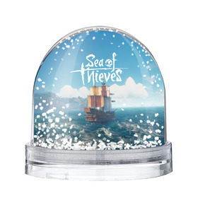 Снежный шар с принтом Sea of Thieves в Петрозаводске, Пластик | Изображение внутри шара печатается на глянцевой фотобумаге с двух сторон | Тематика изображения на принте: pirates | sea of thieves | пираты