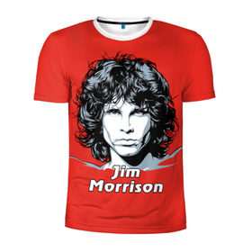 Мужская футболка 3D спортивная с принтом Jim Morrison в Петрозаводске, 100% полиэстер с улучшенными характеристиками | приталенный силуэт, круглая горловина, широкие плечи, сужается к линии бедра | the doors | автор песен | вокалист | джим моррисон | звезда | музыка | певец | поэт | рок | рок музыка | фронтмен