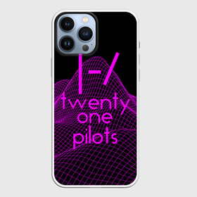 Чехол для iPhone 13 Pro Max с принтом twenty one pilots neon music в Петрозаводске,  |  | Тематика изображения на принте: группа | инди поп | синти поп