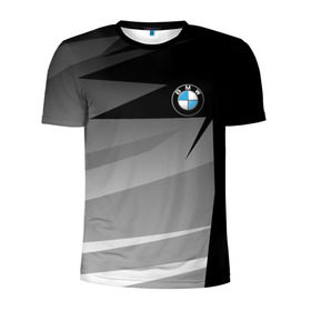 Мужская футболка 3D спортивная с принтом BMW 2018 SPORT в Петрозаводске, 100% полиэстер с улучшенными характеристиками | приталенный силуэт, круглая горловина, широкие плечи, сужается к линии бедра | bmw | бмв | марка | машины