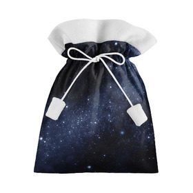 Подарочный 3D мешок с принтом Звёздное небо в Петрозаводске, 100% полиэстер | Размер: 29*39 см | Тематика изображения на принте: вселенная | звёзды | земля | космос | плеяды | пространство