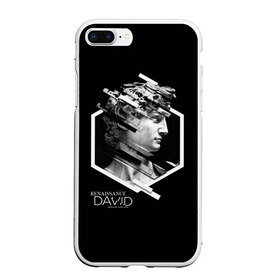 Чехол для iPhone 7Plus/8 Plus матовый с принтом Renaissance David 3D в Петрозаводске, Силикон | Область печати: задняя сторона чехла, без боковых панелей | Тематика изображения на принте: аполон | арт | город | давид | искусство | культура | ренесанс | ренессанс | стиль | урбан