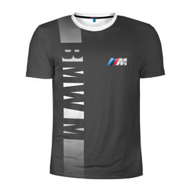 Мужская футболка 3D спортивная с принтом BMW 2018 M Sport в Петрозаводске, 100% полиэстер с улучшенными характеристиками | приталенный силуэт, круглая горловина, широкие плечи, сужается к линии бедра | bmw | бмв | марка | машины