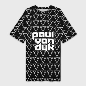 Платье-футболка 3D с принтом Paul Van Dyk в Петрозаводске,  |  | paul van dyk | ван | дайк | дук | дюк | маттиас пауль | паул | пауль | пол