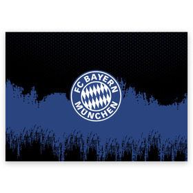 Поздравительная открытка с принтом FC Bayern Munchen uniform в Петрозаводске, 100% бумага | плотность бумаги 280 г/м2, матовая, на обратной стороне линовка и место для марки
 | football | soccer | байерн