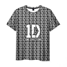 Мужская футболка 3D с принтом One direction в Петрозаводске, 100% полиэфир | прямой крой, круглый вырез горловины, длина до линии бедер | 1 direction | one direction | ван | дирекшен | дирекшн
