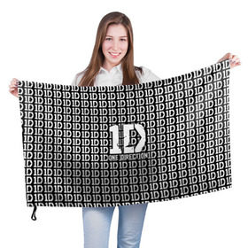 Флаг 3D с принтом One direction в Петрозаводске, 100% полиэстер | плотность ткани — 95 г/м2, размер — 67 х 109 см. Принт наносится с одной стороны | 1 direction | one direction | ван | дирекшен | дирекшн