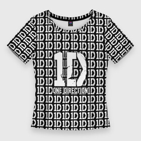 Женская футболка 3D Slim с принтом One direction в Петрозаводске,  |  | 1 direction | one direction | ван | дирекшен | дирекшн