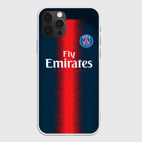 Чехол для iPhone 12 Pro Max с принтом PSG Форма Новая Home 18 19 в Петрозаводске, Силикон |  | 2019 | brazil | fcb | paris saint germain | psg | бразилия | новая | псж | форма | футбольная