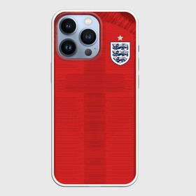 Чехол для iPhone 13 Pro с принтом England away WC 2018 в Петрозаводске,  |  | Тематика изображения на принте: cup | england | fifa | russia | world | англия | мира | россия | чемпионат