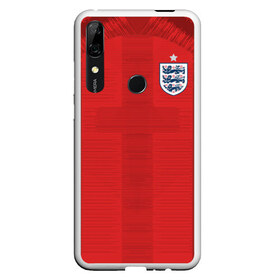 Чехол для Honor P Smart Z с принтом England away WC 2018 в Петрозаводске, Силикон | Область печати: задняя сторона чехла, без боковых панелей | cup | england | fifa | russia | world | англия | мира | россия | чемпионат