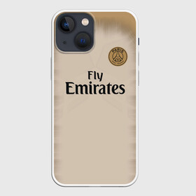 Чехол для iPhone 13 mini с принтом PSG Форма Новая Away 18 19 в Петрозаводске,  |  | Тематика изображения на принте: 2019 | fcb | paris saint germain | psg | псж | форма | футбольная