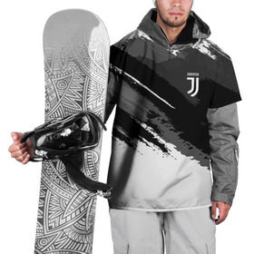 Накидка на куртку 3D с принтом FC Juventus Original 2018 в Петрозаводске, 100% полиэстер |  | football | soccer | ювентус