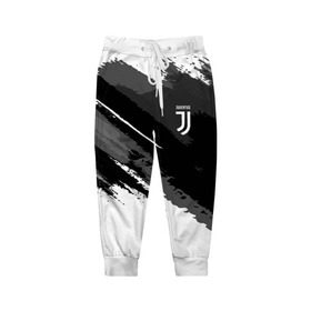 Детские брюки 3D с принтом FC Juventus Original 2018 в Петрозаводске, 100% полиэстер | манжеты по низу, эластичный пояс регулируется шнурком, по бокам два кармана без застежек, внутренняя часть кармана из мелкой сетки | football | soccer | ювентус
