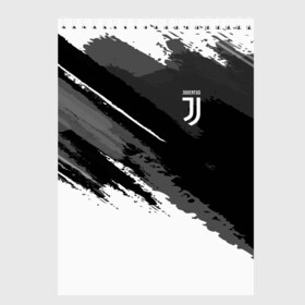 Скетчбук с принтом FC Juventus Original 2018 в Петрозаводске, 100% бумага
 | 48 листов, плотность листов — 100 г/м2, плотность картонной обложки — 250 г/м2. Листы скреплены сверху удобной пружинной спиралью | Тематика изображения на принте: football | soccer | ювентус