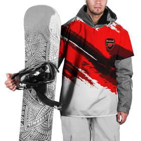 Накидка на куртку 3D с принтом FC Arsenal Original 2018 в Петрозаводске, 100% полиэстер |  | Тематика изображения на принте: football | soccer