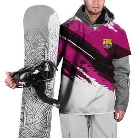 Накидка на куртку 3D с принтом FC Barcelona Original 2018 в Петрозаводске, 100% полиэстер |  | football | soccer | барселона