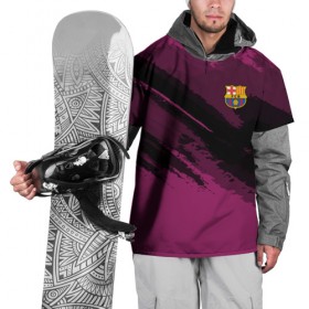 Накидка на куртку 3D с принтом Barcelona sport в Петрозаводске, 100% полиэстер |  | Тематика изображения на принте: football | soccer | барселона