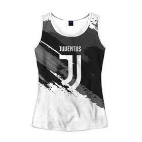 Женская майка 3D с принтом JUVENTUS SPORT STYLE в Петрозаводске, 100% полиэстер | круглая горловина, прямой силуэт, длина до линии бедра | football | soccer | ювентус