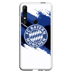 Чехол для Honor P Smart Z с принтом BAYERN MUNCHEN SPORT STYLE в Петрозаводске, Силикон | Область печати: задняя сторона чехла, без боковых панелей | football | soccer | байерн