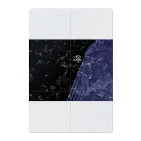 Магнитный плакат 2Х3 с принтом SUBARU SPORT в Петрозаводске, Полимерный материал с магнитным слоем | 6 деталей размером 9*9 см | subaru | марка | машины | субару