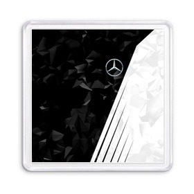 Магнит 55*55 с принтом MERCEDES BENZ SPORT в Петрозаводске, Пластик | Размер: 65*65 мм; Размер печати: 55*55 мм | mercedes | марка | машины | мерседес